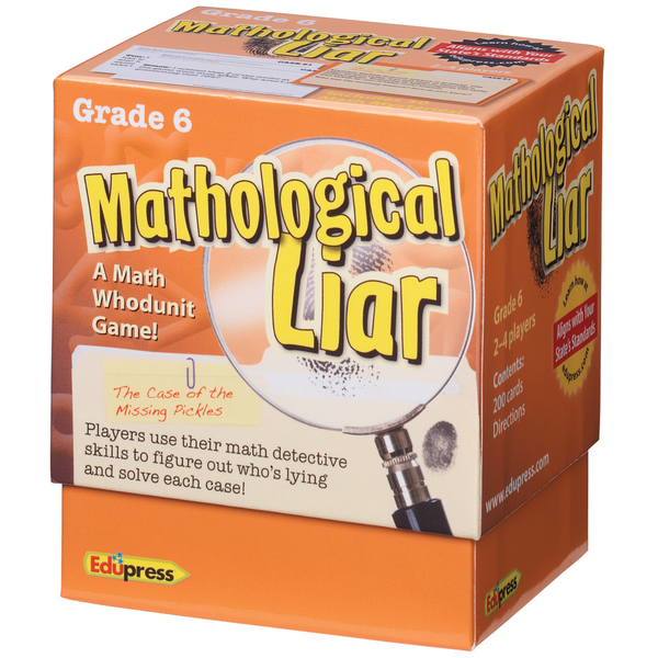 Edupress Mathological Liar, Grade 6 TCR63399